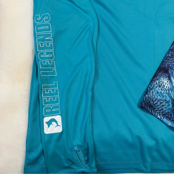 Reel Legends Freeline Long Sleeve Tee - Picture 7 of 7